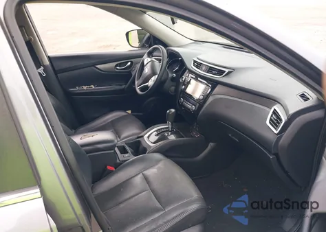 2016 Nissan Rogue Sv из США, поврежденный, VIN KNMAT2MV4GP625824